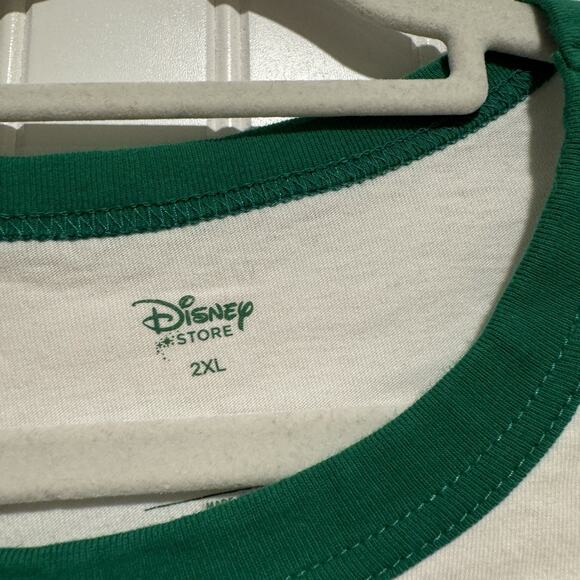 Disney Store Donald Duck Christmas Raglan Tee Shirt Mens 2X - Picture 3 of 5